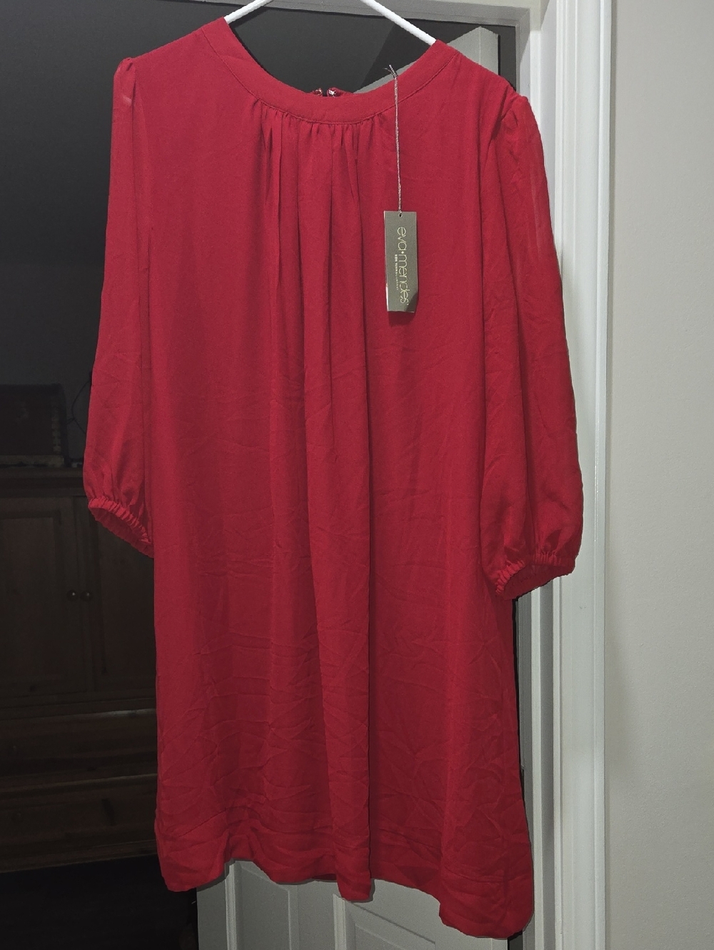 NWT eva mendes New York & Company Burgundy Dress